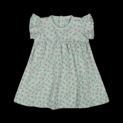 Abitino senza maniche da bambina in 100% cotone biologico