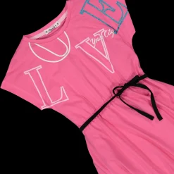 Abito a maniche corte in jersey stretch