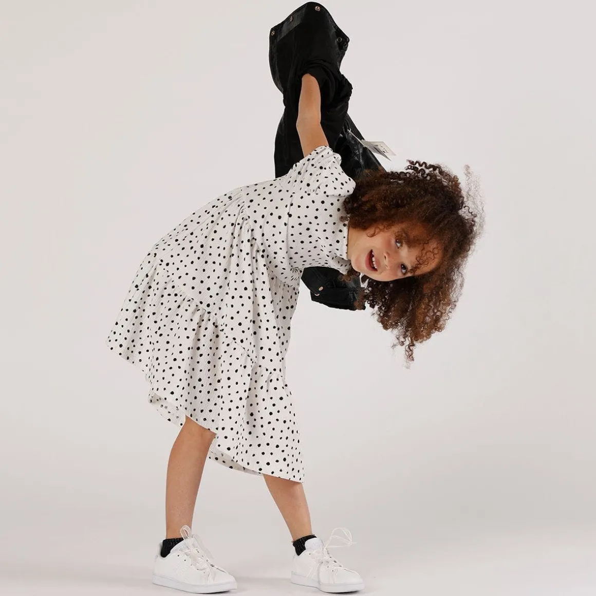 Abito a pois bambina