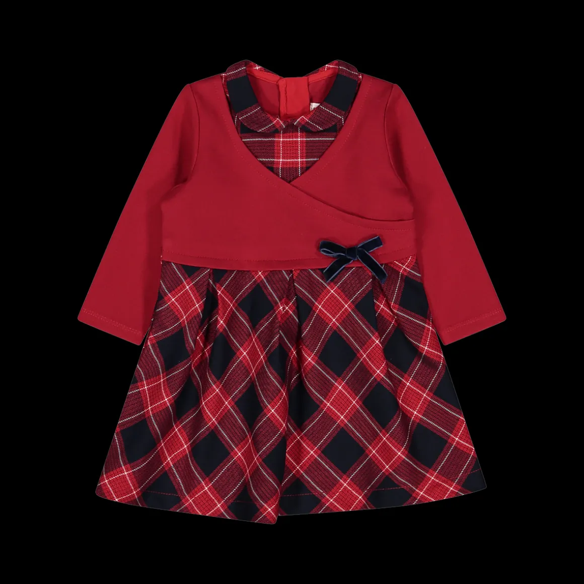 Abito a quadri da bambina
