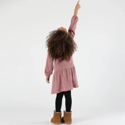 Abito bambina maglia soft lurex