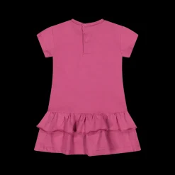 Abito da bambina in jersey stretch con stampa Disney