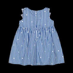 Abito da bambina in mussola 100 % cotone a pois