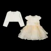 Abito elegante da bambina in organza