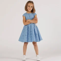 Abito elegante in pizzo da bambina