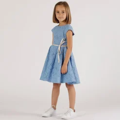 Abito elegante in pizzo da bambina