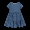 Abito in chambray da bambina