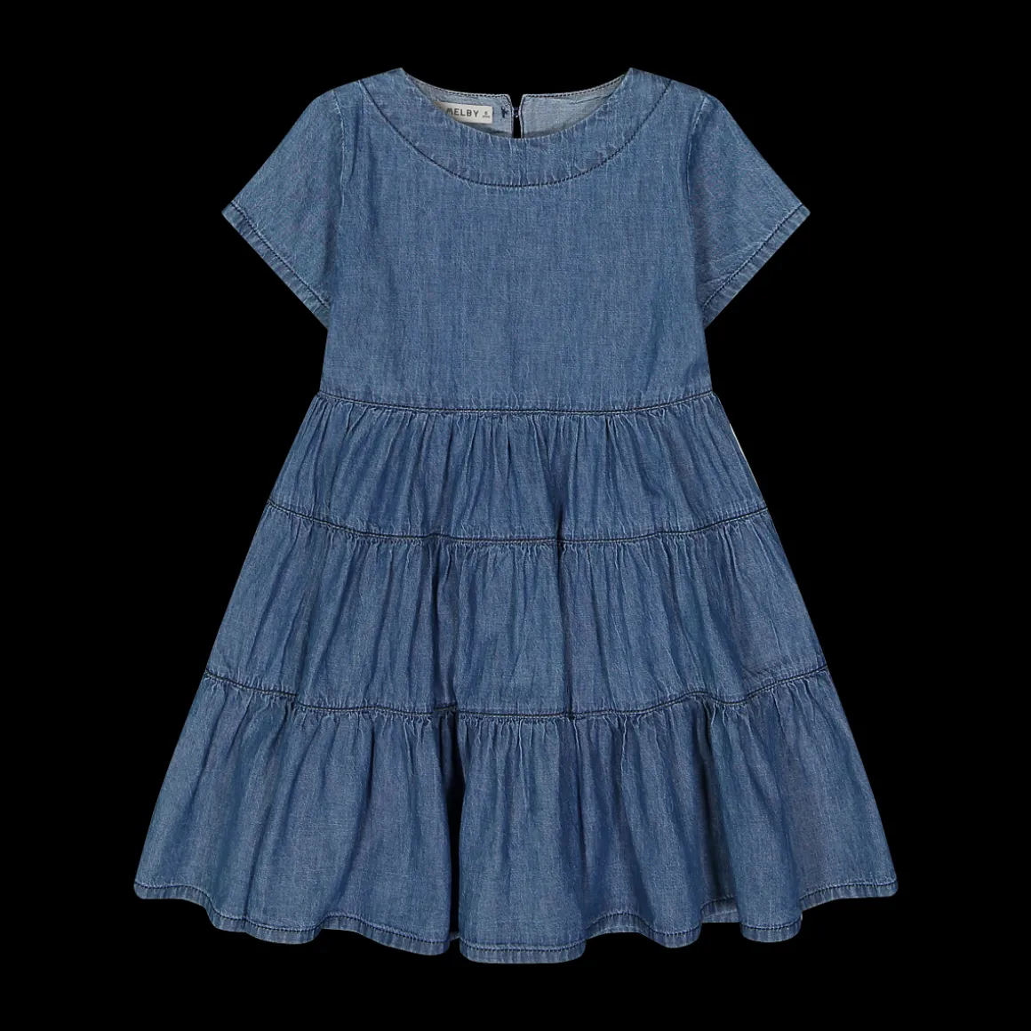 Abito in chambray da bambina
