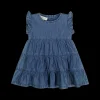 Abito in chambray leggero bambina