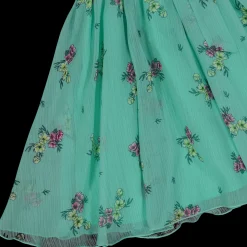 Abito in chiffon stampato