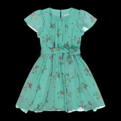 Abito in chiffon stampato