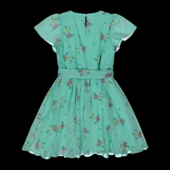 Abito in chiffon stampato