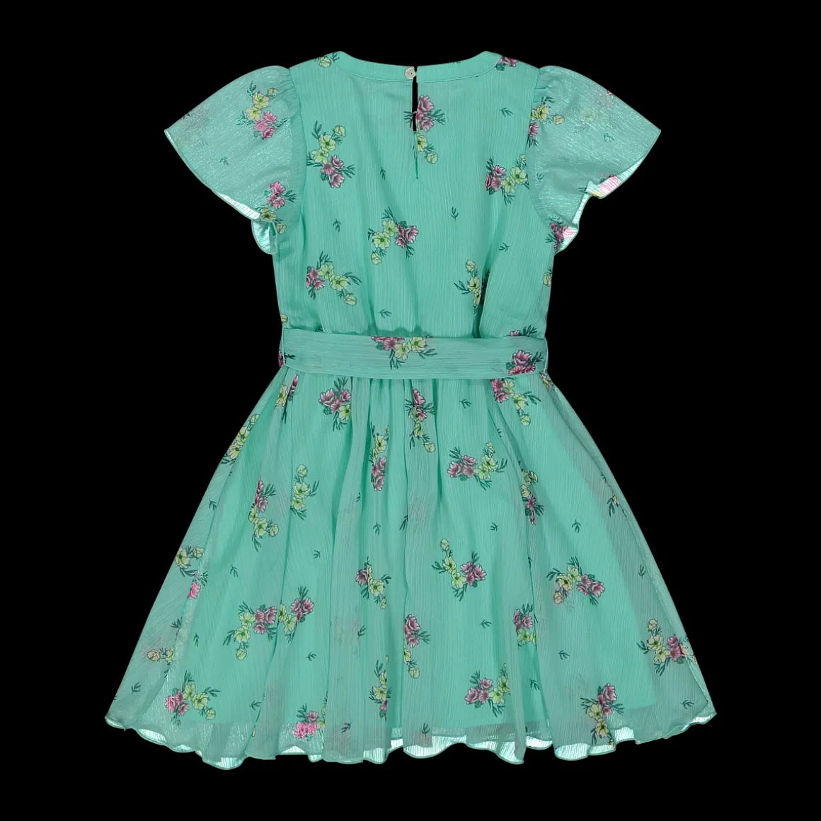 Abito in chiffon stampato