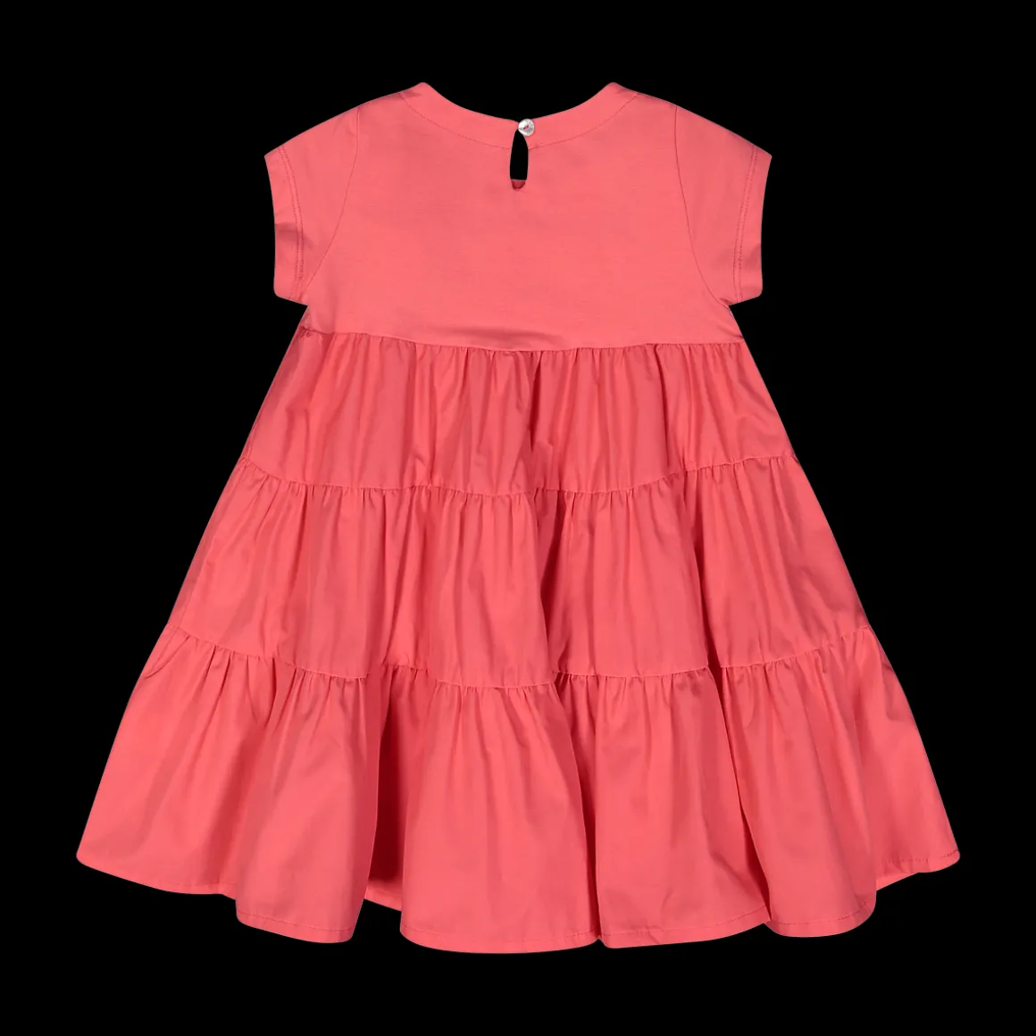Abito in cotone e jersey bambina