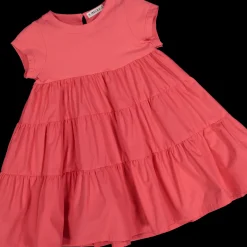 Abito in cotone e jersey bambina