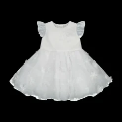 Abito in tulle ricamato