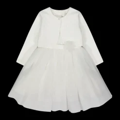 Abito in tulle ricamato per bambina