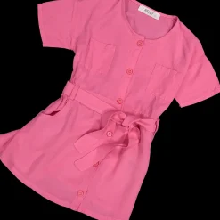 Abito in viscosa lino bambina