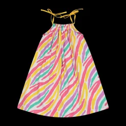 Abito senza maniche in jersey stretch per bambina