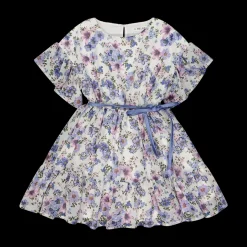 Abito stampato a fiori bambina