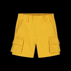 Bermuda cargo in gabardina elasticizzata bambino.