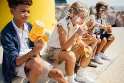 Bermuda con tasche per bambina