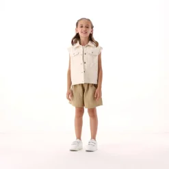 Bermuda con tasche per bambina