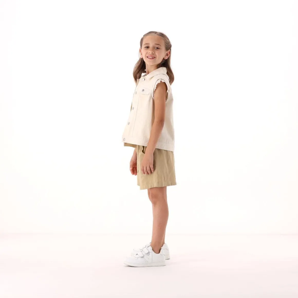 Bermuda con tasche per bambina