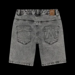 Bermuda da bambino in denim stretch
