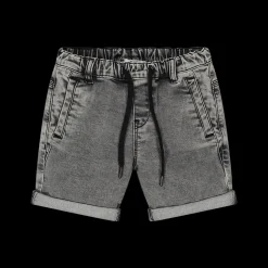 Bermuda da bambino in denim stretch