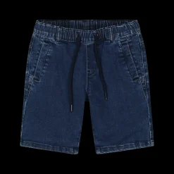 Bermuda da bambino in denim stretch