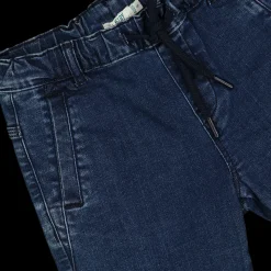 Bermuda da bambino in denim stretch