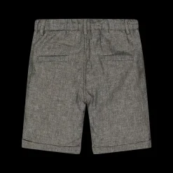 Bermuda da bambino in tessuto cotone/lino
