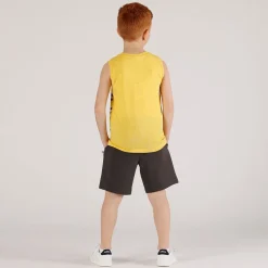 Bermuda felpa malfilè bambino
