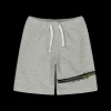 Bermuda grigio mélange per bambino