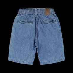 Bermuda in chambray da bambino