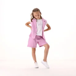 Bermuda in creponne per bambina