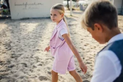 Bermuda in creponne per bambina