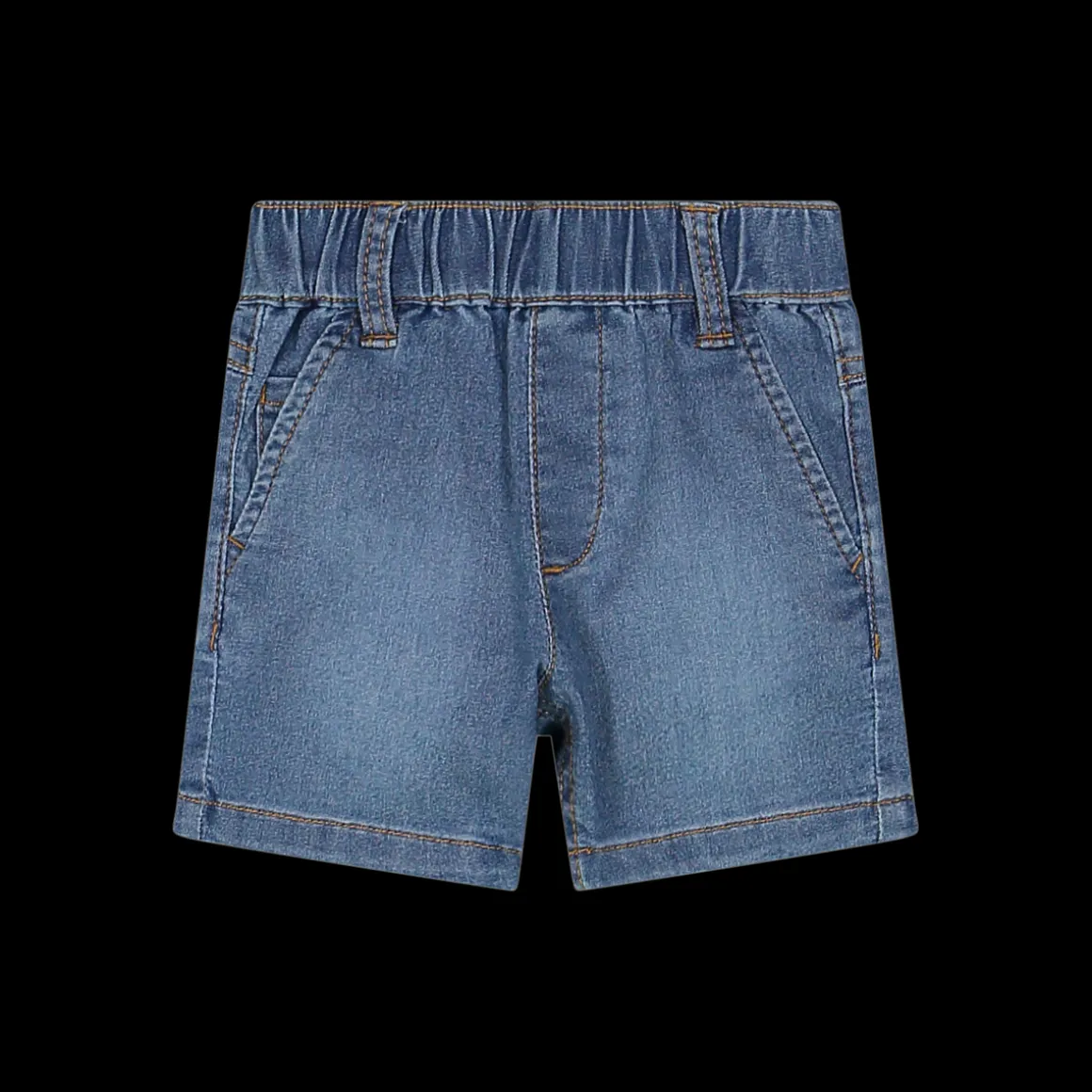 Bermuda in denim stretch da bambino