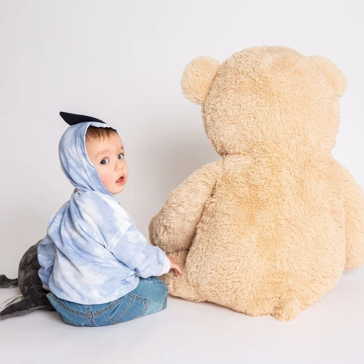 Bermuda in denim stretch da bambino