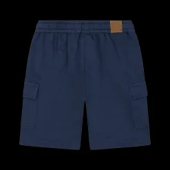 Bermuda in felpa con tasconi da bambino