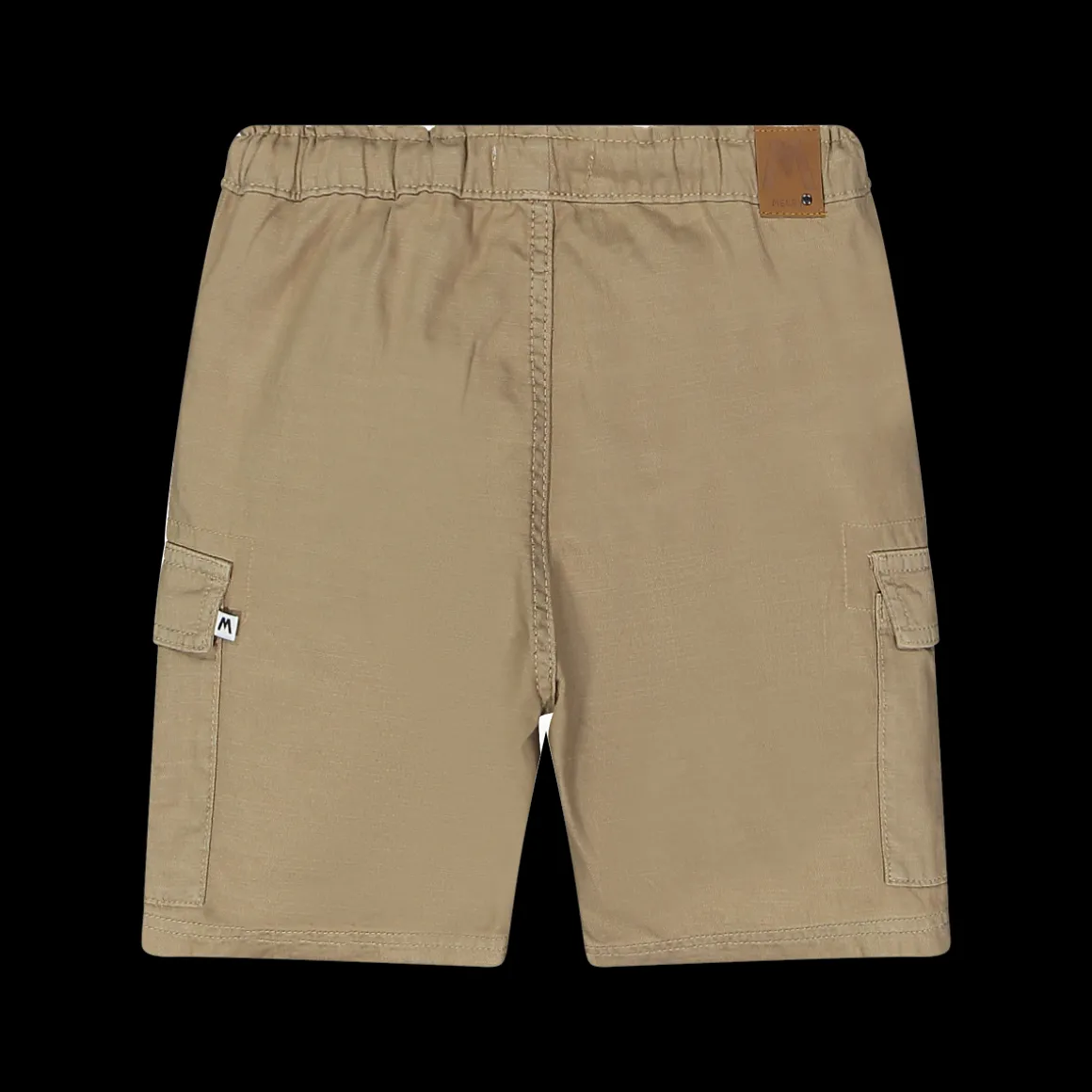 Bermuda in gabardina fiammata per bambino
