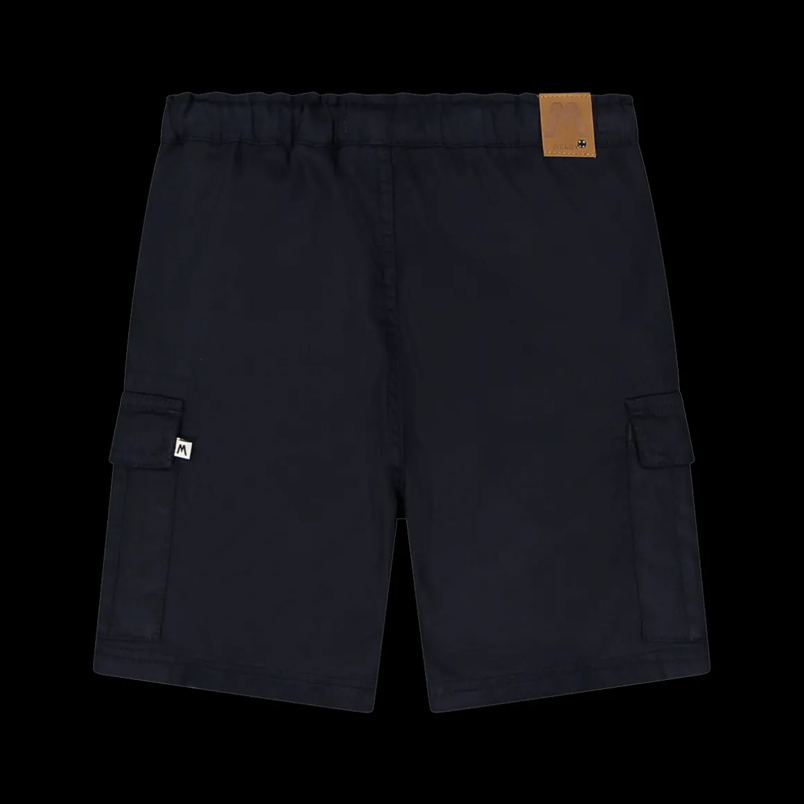 Bermuda in gabardina fiammata per bambino
