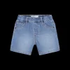 Bermuda in jeans leggero elasticizzato unisex