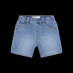 Bermuda in jeans leggero elasticizzato unisex
