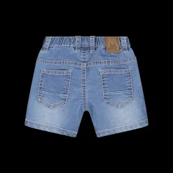 Bermuda in jeans leggero elasticizzato unisex