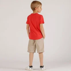 Bermuda in popeline leggero bambino