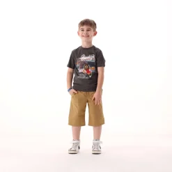 Bermuda in popeline per bambino