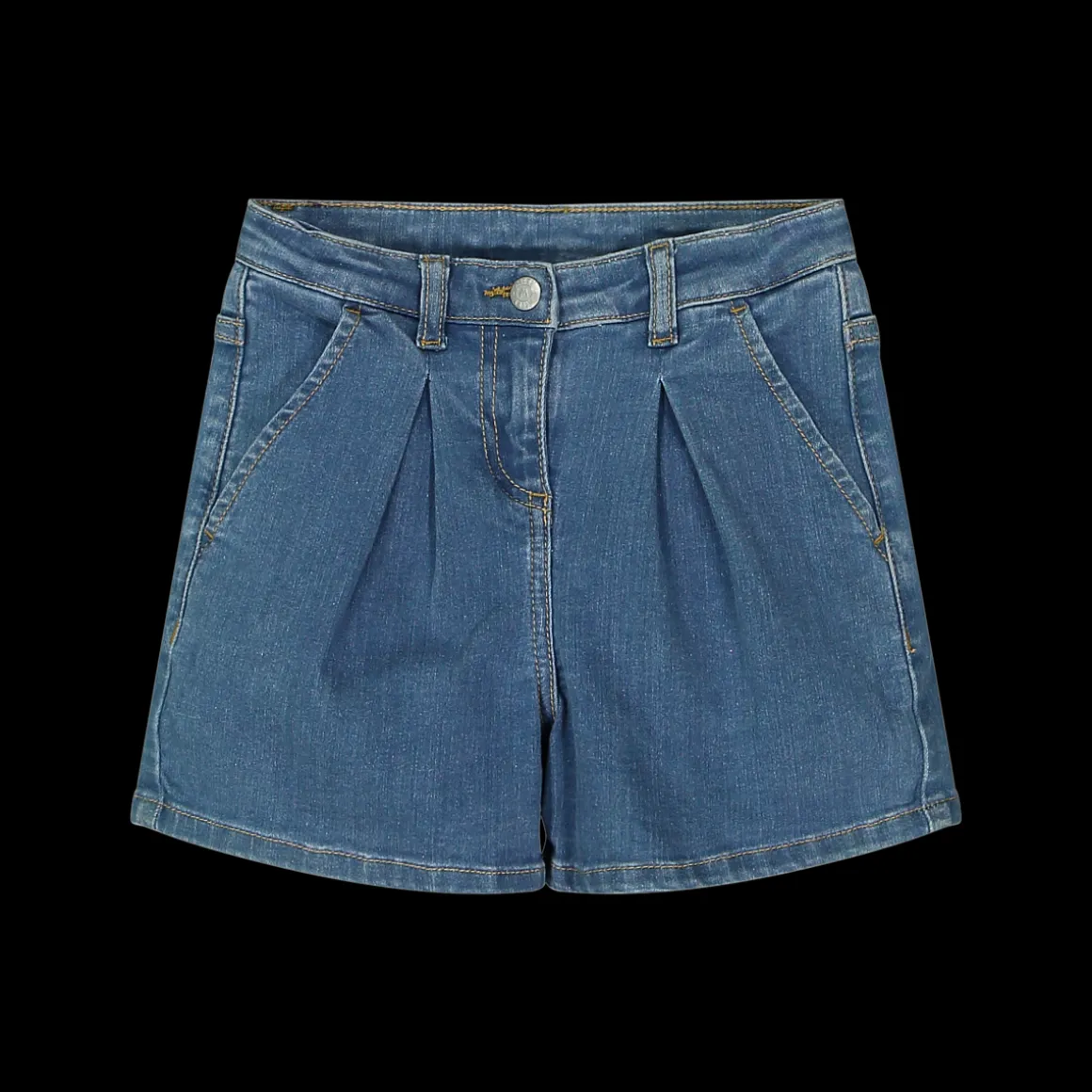Bermuda in tessuto stretch da bambina