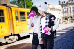Berretto con patch per ragazza